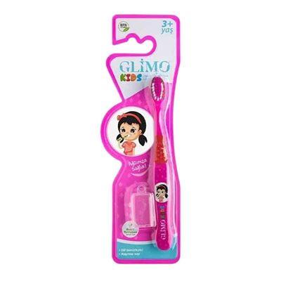Glimo Kids Diş Fırçası Ekstra Soft 3+ Yaş ( Pembe )