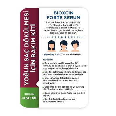 Bioxcin Forte Yoğun Saç Dökülmesine Karşı Bakım Kiti