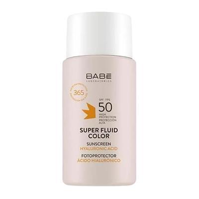 Babe Super Fluid Color SPF50 Suya Dayanıklı Süper Akışkan Renkli Güneş Koruyucu 50ml
