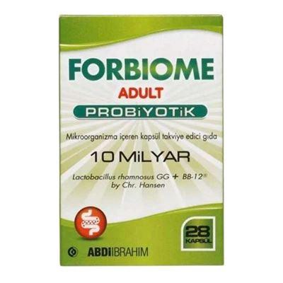Forbiome Adult Probiyotik Takviye Edici Gıda 28Kapsül