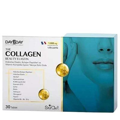 Day2Day The Collagen Beauty Elastin Takviye Edici Gıda 30 Tablet