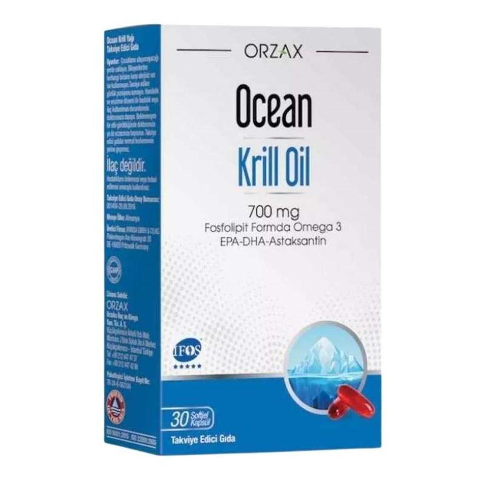 Orzax Krill Oil 30 Kapsül