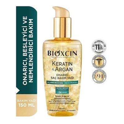 Bioxcin Keratin & Argan Onarıcı Saç Bakım Yağı 150ml