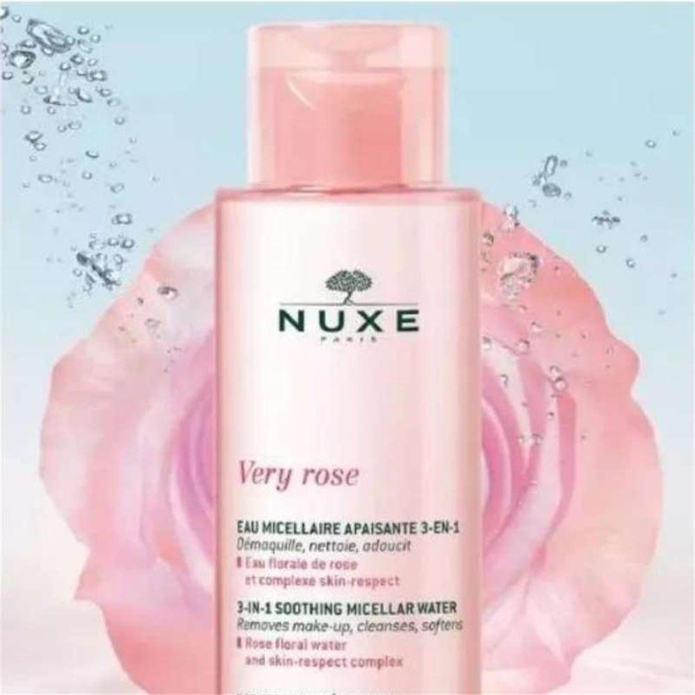 Nuxe Very Rose 3 In 1 Yatıştırıcı Temizleme Suyu 400ml x 2li paket