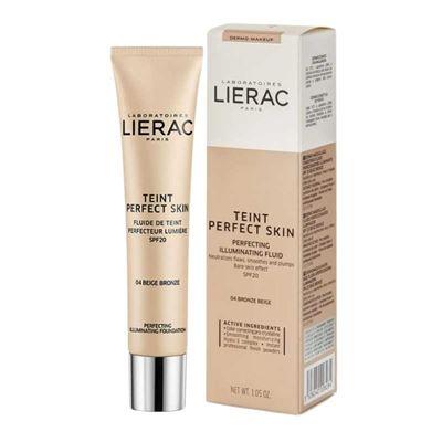 Lierac Teint Perfect Skin Işıltı Veren Aydınlatıcı Fondöten SPF20 04 Bronze Beige 30ml