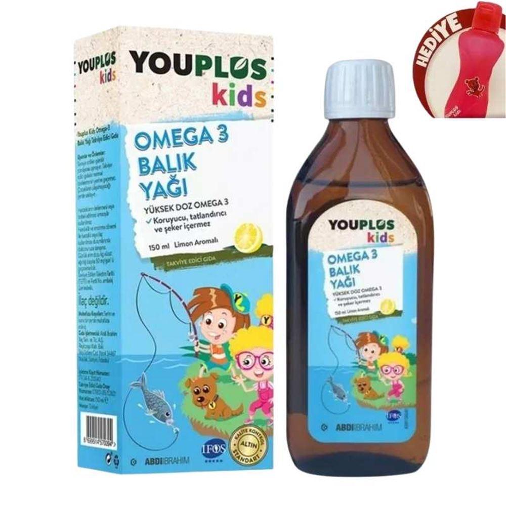 Youplus Kids Omega 3 150 ML Şurup