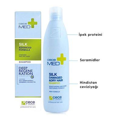 CeceMed Silk Kuru Saçlar için Şampuan 300 ml