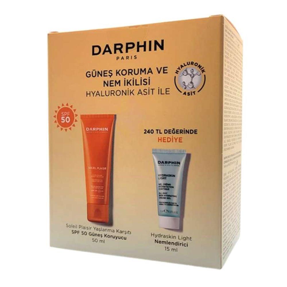 Darphin Soleil Plaisir Güneş Koruyucu SPF50 50ml - Hydraskin Light Nemlendirici 15ml
