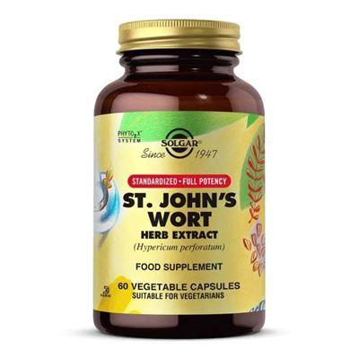 Solgar St.Johns Wort Herb Extract 60 Bitkisel Tablet