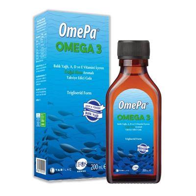 Tab Omepa Omega 3 Doğal Elma Aromalı Takviye Edici Gıda 200ml