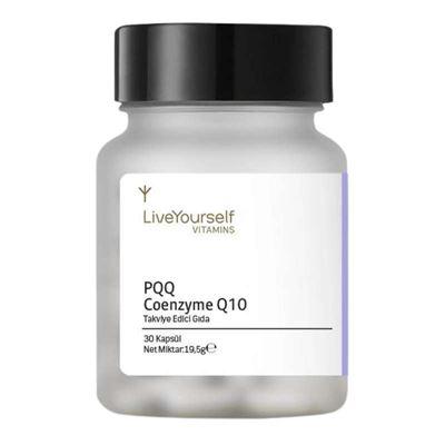 LiveYourself PQQ Coenzyme Q10 Takviye Edici Gıda 30 Kapsül