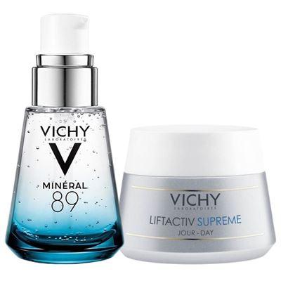 Vichy Liftactiv Supreme 50ml + Mineral 89 Serum 30 ml Kuru Ciltler Avantajlı Set