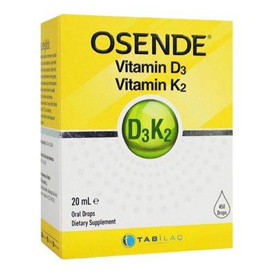 Tab Osende D3 Vitamin K2 Vitamin Damla 20 Ml