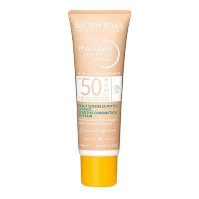 Bioderma Photoderm Cover Touch Mineral Spf50+ Very Light 40 gr