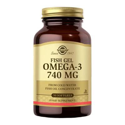 Solgar Omega-3 Fish Gel 740 Mg 50 Kapsül