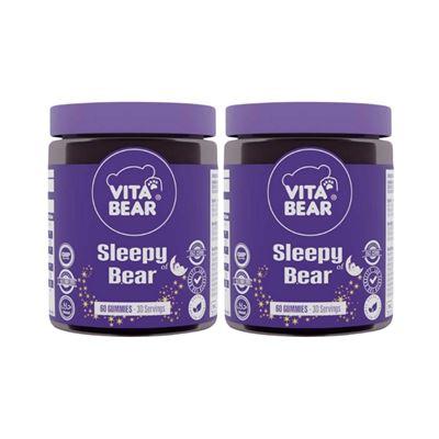 Vita Bear Sleepy Bear Melatonin İçeren Çiğnenebilir Takviye Edici Gıda 60 Adet X2 Adet