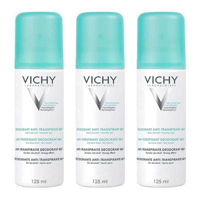 Vichy Deodorant Kadın Terleme Karşıtı 125ml X3 Adet