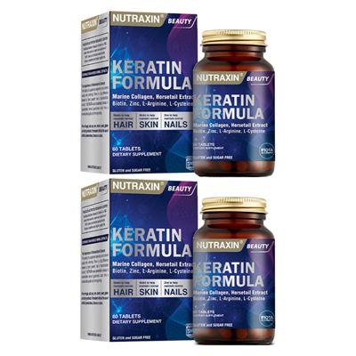 Nutraxin Keratin Formula 60 Tablet X2 Adet