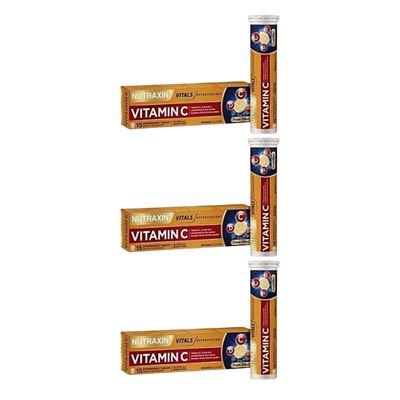 Nutraxin Vitamin C 15 Efervesan Tablet X3 Adet