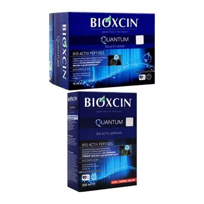 Bioxcin Quantum Bio Activ Serum 15x6ml + Normal Ve Kuru Saçlar İçin Şampuan 300ml