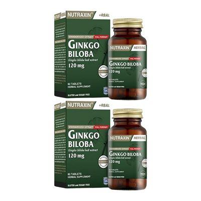 Nutraxin Ginkgo Biloba 60 Tablet X2 Adet