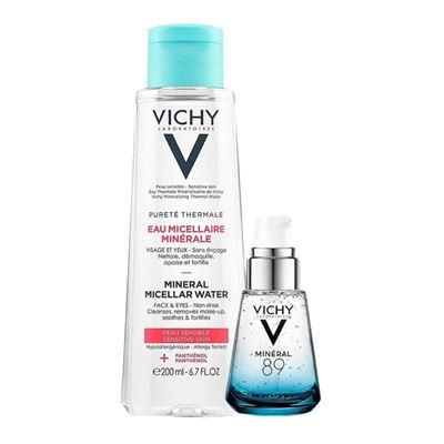 Vichy Mineral Misel Su Yüz Göz Temizleme 200ml + Mineral 89 Serum 30 Ml