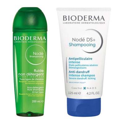 Bioderma Node Fluid Şampuanı 200ml + Ds Tekrarlayan Yağlı Kepeği Önlemeye Yardımcı Şampuan 125ml